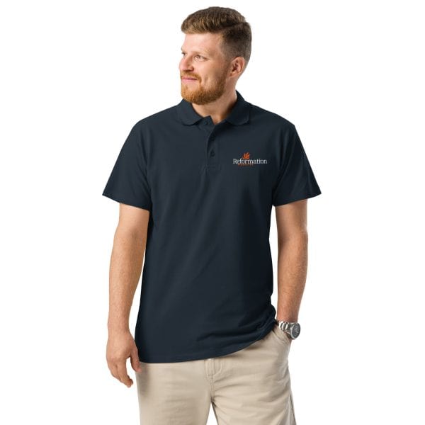 Reformation Sites Premium pique polo shirt